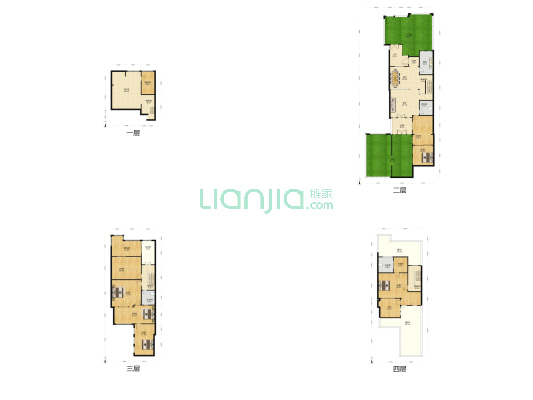 我家公坊二期 8室2厅3卫 198平方