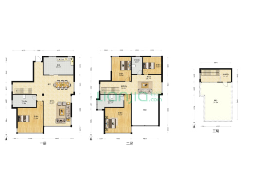 牧马山易城 4室2厅3卫 362平方