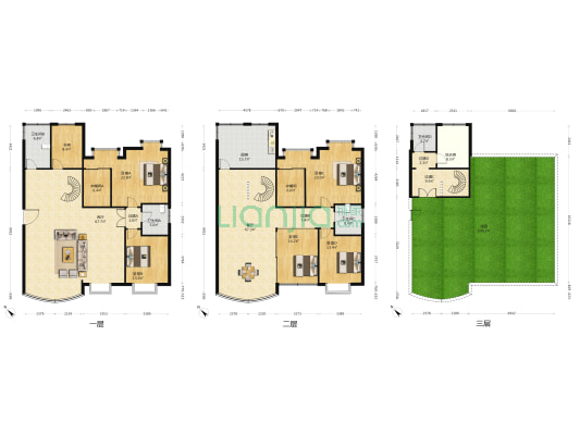 双雪苑 6室2厅4卫 268平方