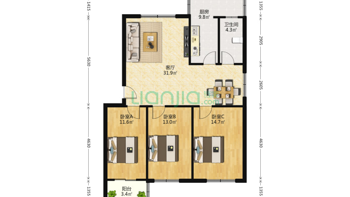 乐园小区二手房实景图