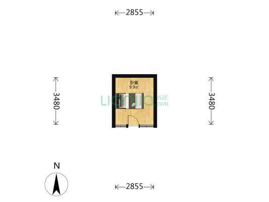 施兴胡同 1室0厅0卫 13平方