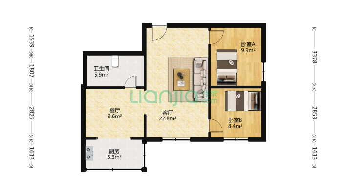 青禾街2号二手房实景图
