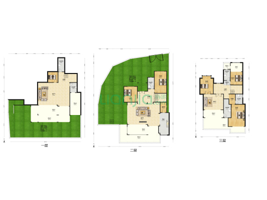 蓝光观岭国际社区香缇湾B区 6室3厅7卫 265平方