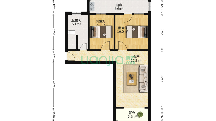 中州4号院二手房实景图