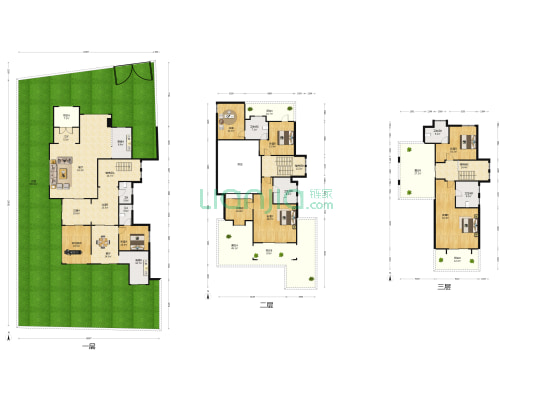 奥园一期三区塞纳河区 7室2厅6卫 335平方