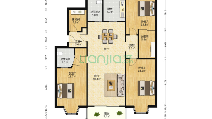 佐岸明珠二手房实景图