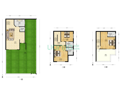 雅居乐花园峰会北区 3室1厅4卫 152平方