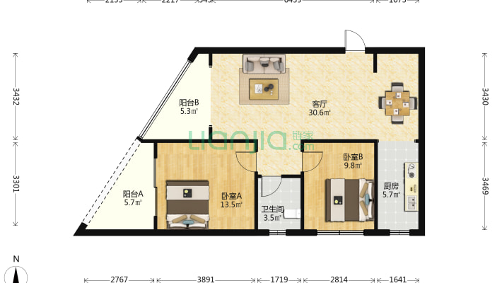 胜利街北路一巷6号二手房实景图