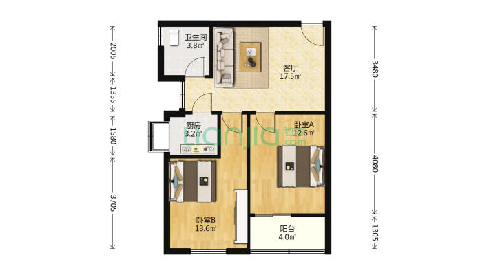 湖北省工业建筑学校家属院二手房实景图