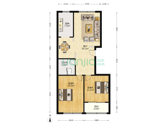 蓝顿浞河生活广场房源|户型图|小区车位|交通地址详情分析!