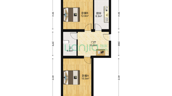 小水晶街二手房实景图