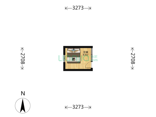 西安门北巷 1室0厅0卫 12平方