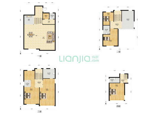 长胜半岛 5室1厅6卫 258平方