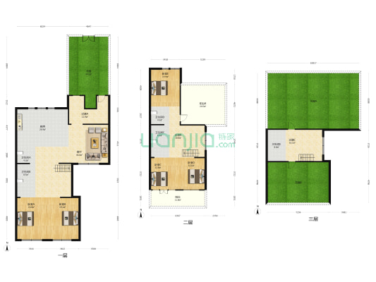 天鸿首府南区 5室1厅5卫 318平方