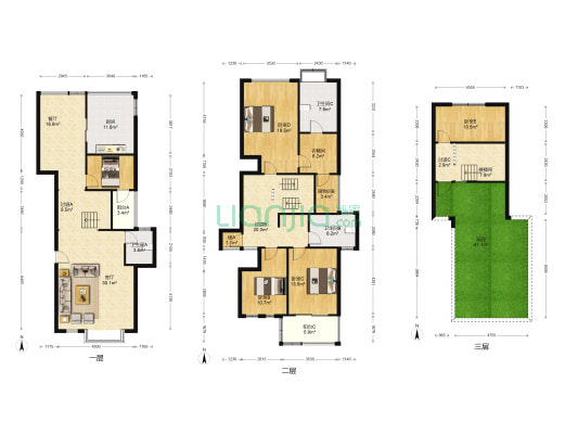 锦城豪庭 5室2厅3卫 262平方