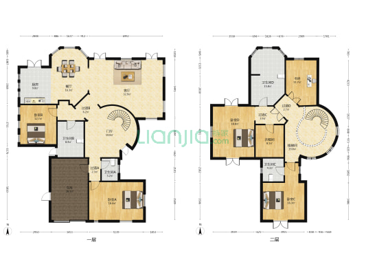 圣马丽诺桥语 5室2厅4卫 309平方