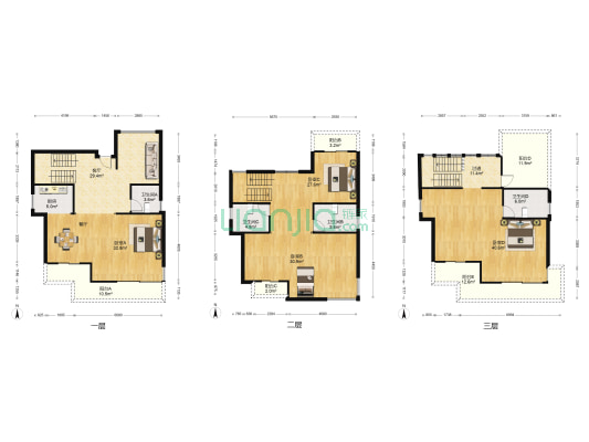 水溪上果墅 4室1厅4卫 294平方