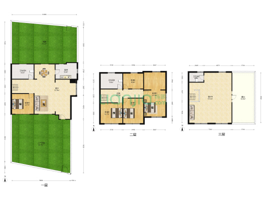 科技村 5室2厅3卫 170平方