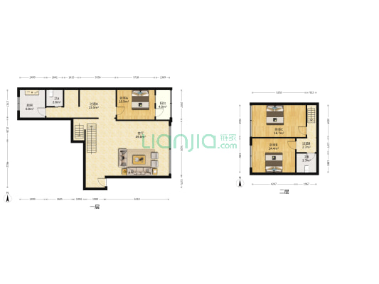 翠湖路二巷 3室1厅2卫 168平方