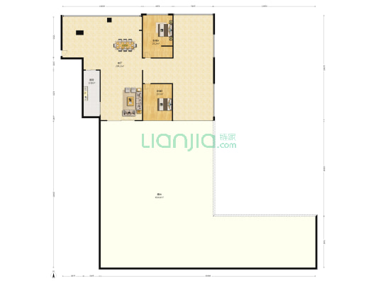 日昇昌天誉(新房) 2室1厅0卫 328平方