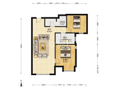 业主换房急售，明厨明卫通透三居，随时看房-涿州三利中和城一期户型图