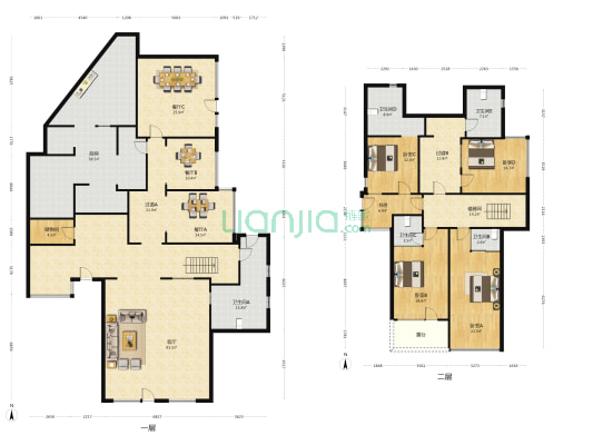 滨海西路 5室4厅5卫 309平方