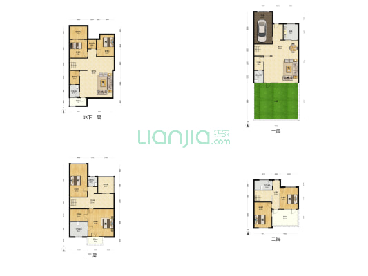 景枫加州城 6室2厅5卫 317平方