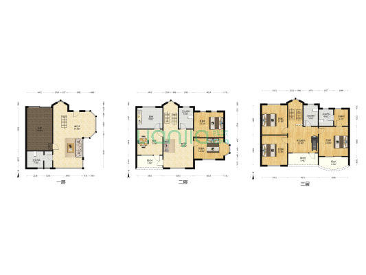 颐和公馆 6室3厅4卫 264平方