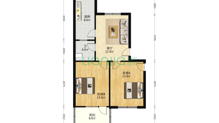 省石油公司宿舍二手房实景图