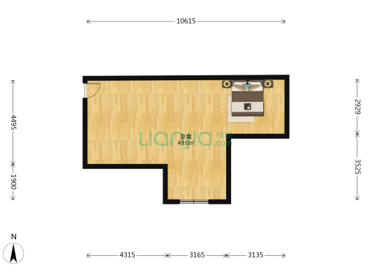 水荫路19号大院 1室0厅0卫 54平方