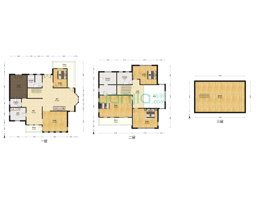 塞纳翡翠庄园锦绣苑 5室2厅4卫 359平方