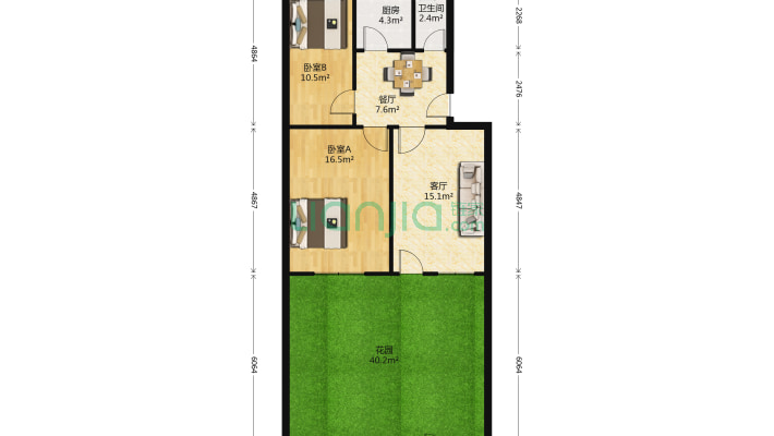 泰安市气象局宿舍二手房实景图