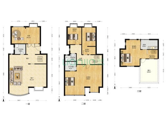 日兴花园 5室1厅3卫 229平方