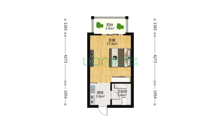 天御国际二手房实景图