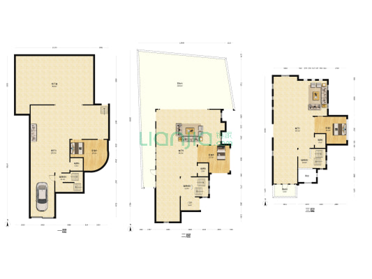 麓山国际叠溪谷 3室3厅0卫 337平方