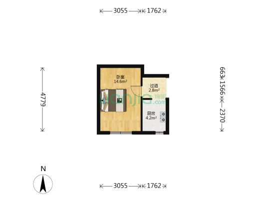 复元里 1室0厅0卫 25平方