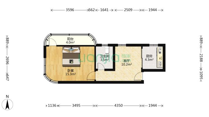 衡山路58弄二手房实景图