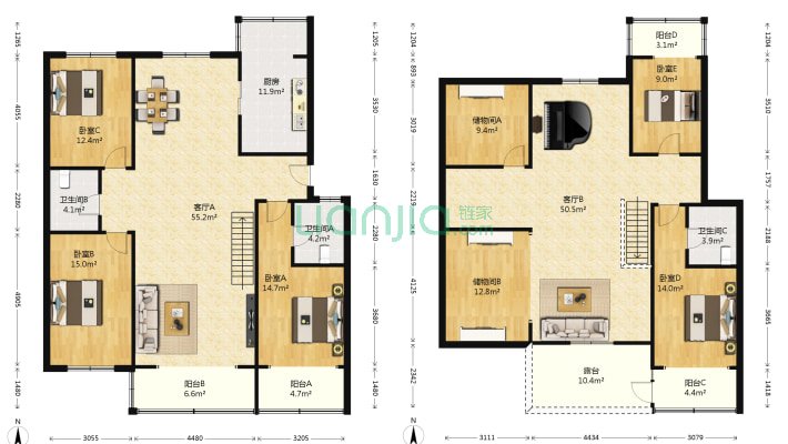 香港花园中环区二手房实景图