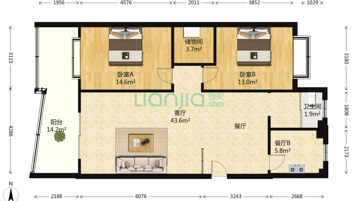 荣昌小区二手房实景图