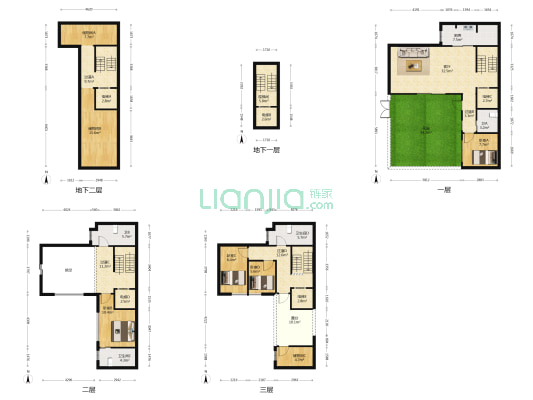 随塘 4室1厅4卫 154平方