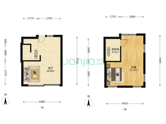 蛟翔巷 1室1厅0卫 88平方