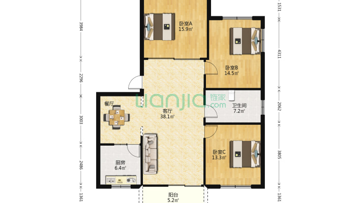 音西综合楼二手房实景图