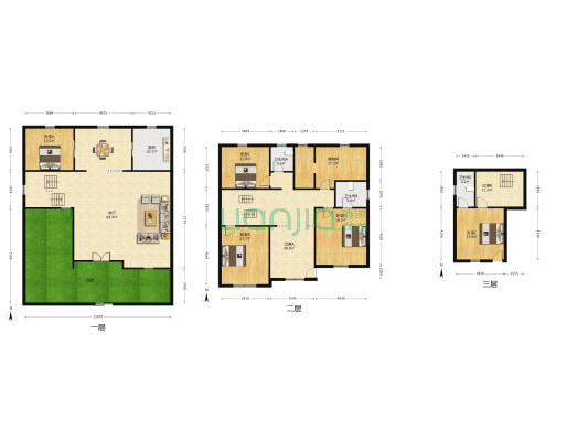 黎锋新村 5室1厅3卫 289平方