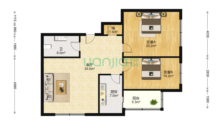 搪瓷小区二手房实景图