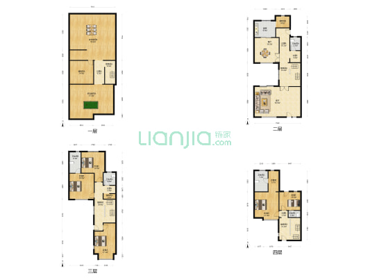 金地格林世界白金涟庭(别墅) 7室2厅5卫 404平方