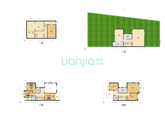 万和花园 6室2厅5卫 313平方