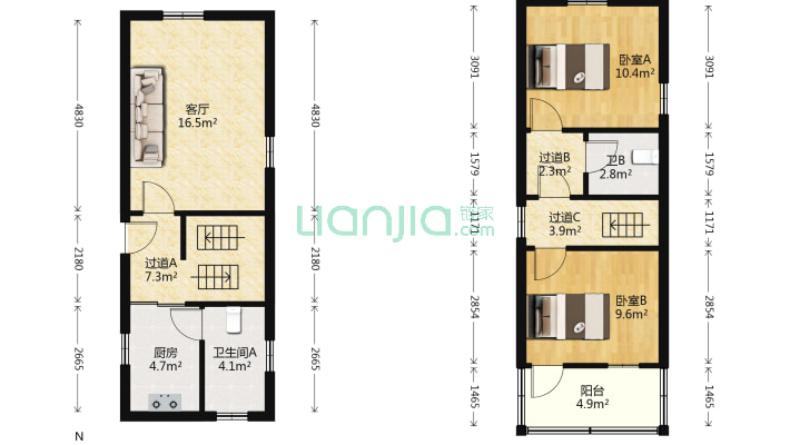 阳春弄二手房实景图