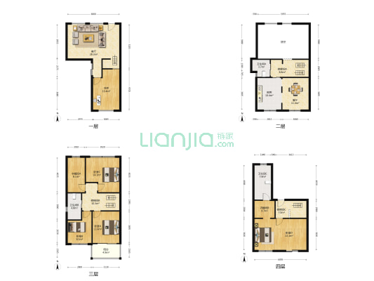 南郊花园(别墅) 5室2厅3卫 191平方