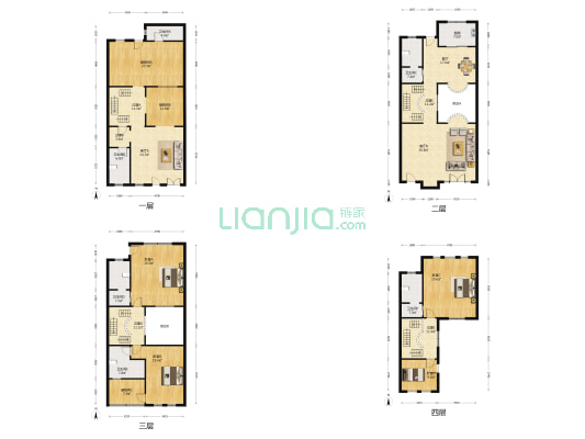 亿城上山间 4室3厅6卫 319平方