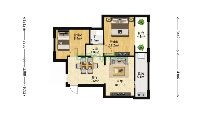 桂旺巷社区二手房实景图